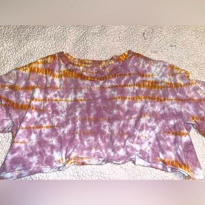 Aeropostale tie-dye crop top